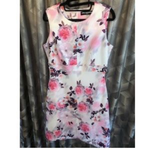 Chanel designer Karl Lagerfeld Rose Scuba Dress